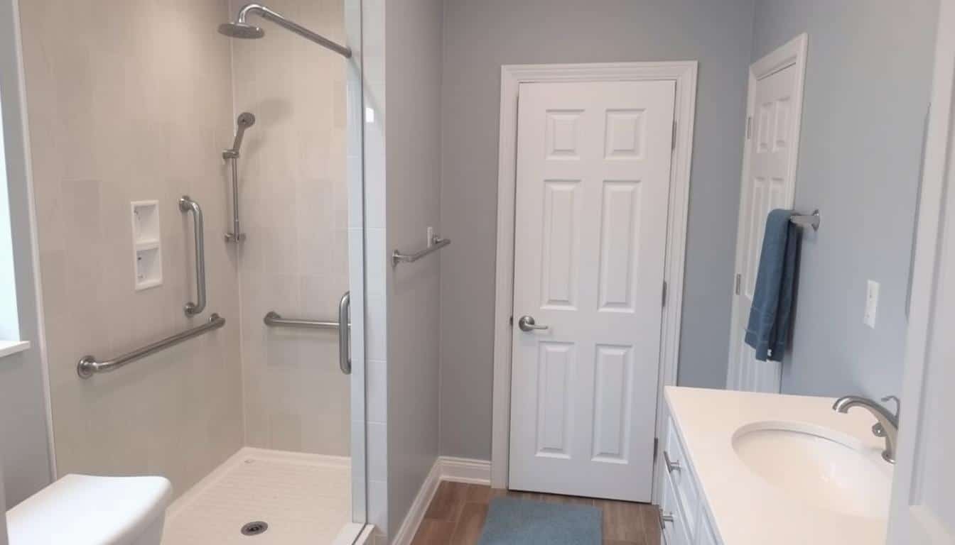 Accessible shower remodel East Lansing MI