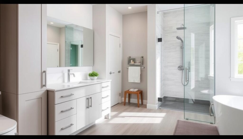 Bathroom design Okemos MI cabinetry options - Bathroom Remodeling Okemos MI