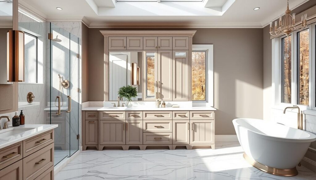 Bathroom Renovation Lansing custom cabinetry - Bathroom Remodeling Lansing MI