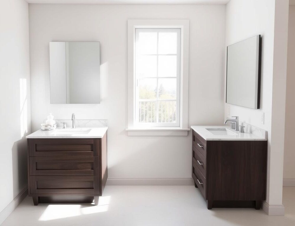 Double Sink Vanities for Bathroom Lansing MI