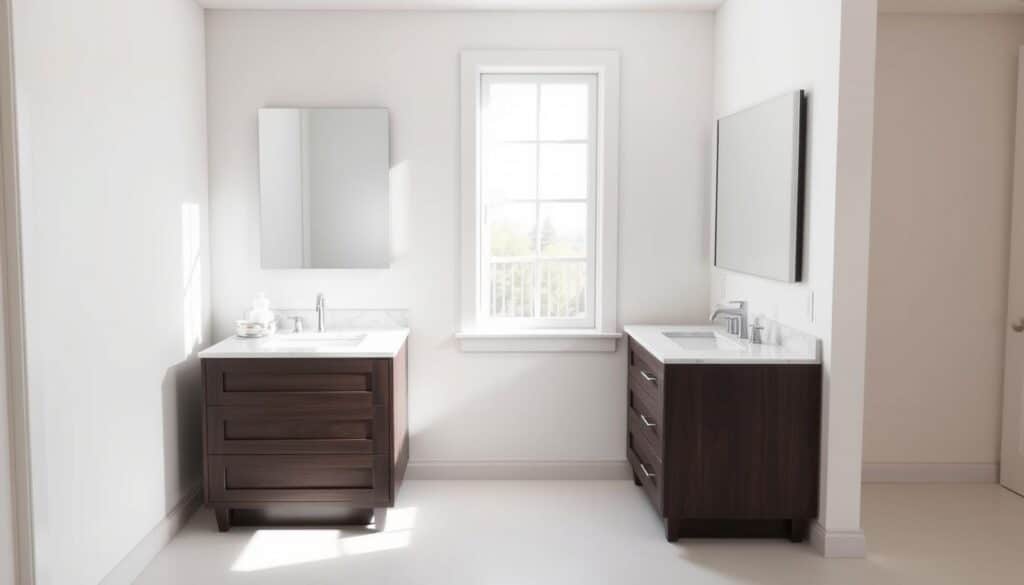 Double Sink Vanities for Bathroom Lansing MI