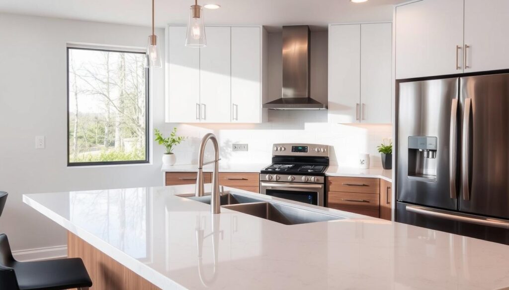 Kitchen Remodeling East Lansing - Quartz Countertops East Lansing MI