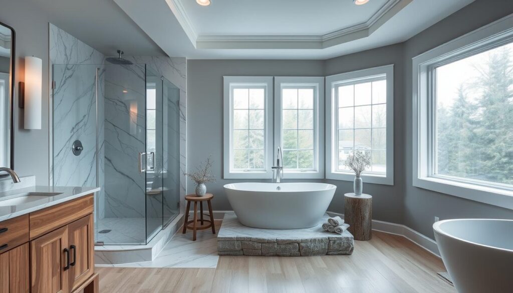 Master bathroom remodel in Portland Michigan - Bathroom Remodeling Portland MI