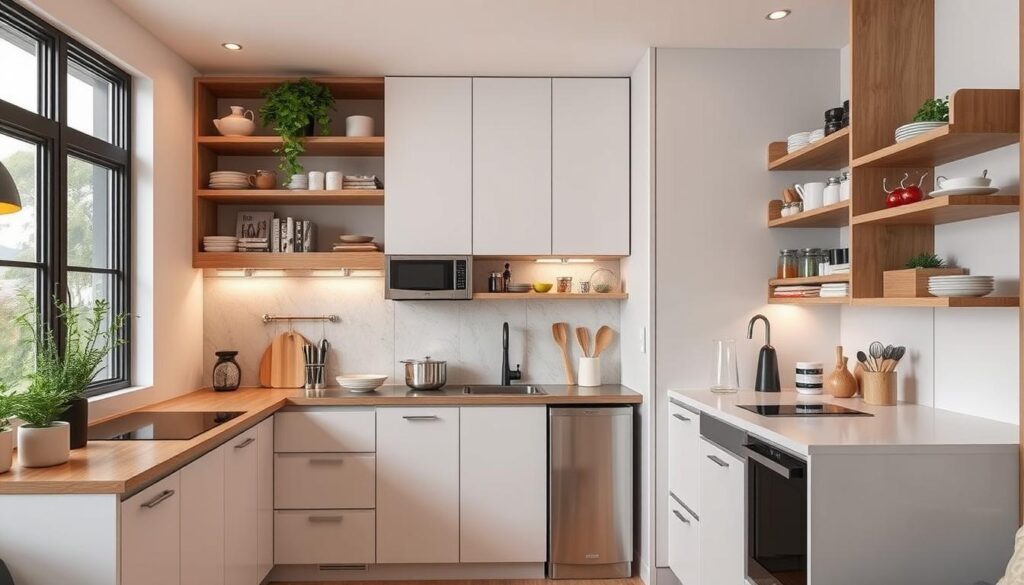 Space-saving kitchen solutions - Small kitchen ideas East Lansing MI