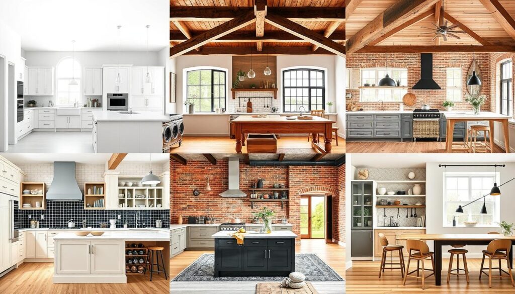 What are the most popular kitchen design styles?