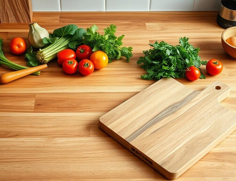 Can I cut directly on wood countertops, or should I use a cutting board?