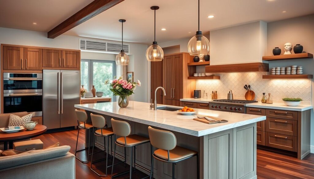 creating an inviting kitchen - How Can I Incorporate Seating Into My Kitchen Island Design?