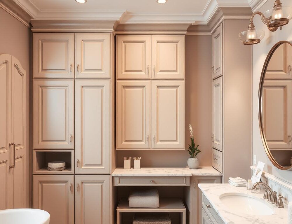 How do I choose the right size cabinet for my bathroom?