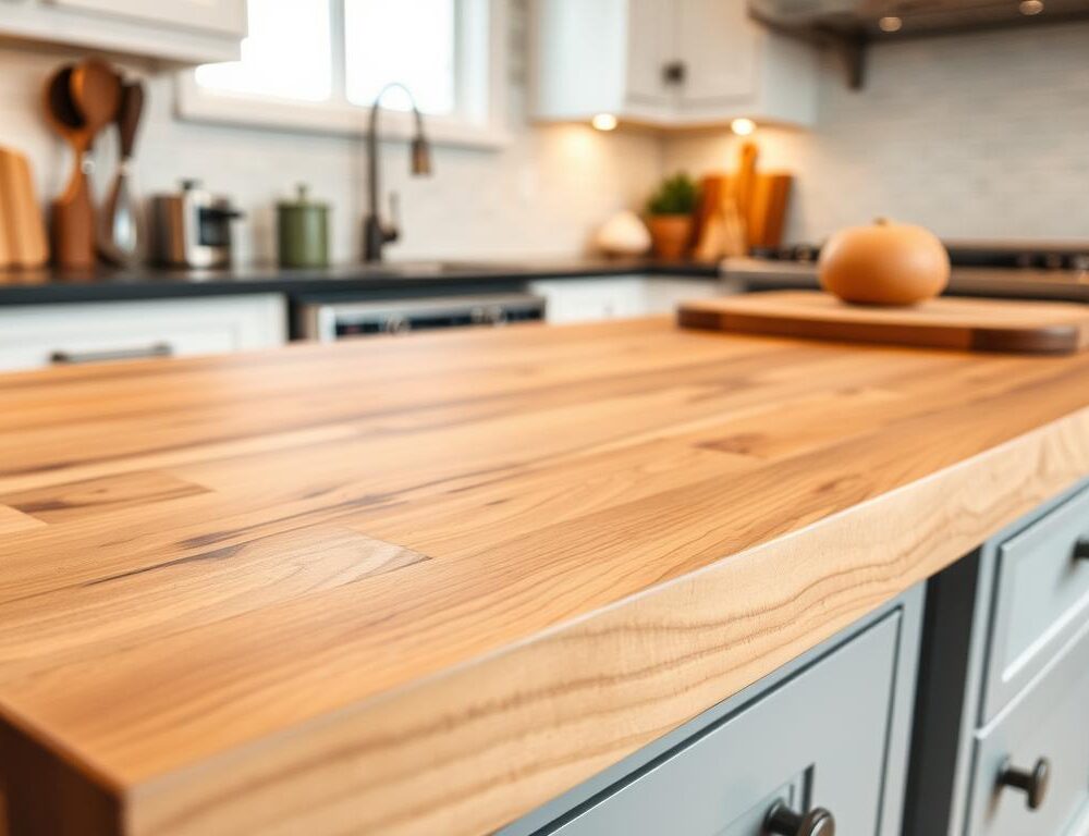 Are butcher block countertops durable enough for everyday kitchen use?