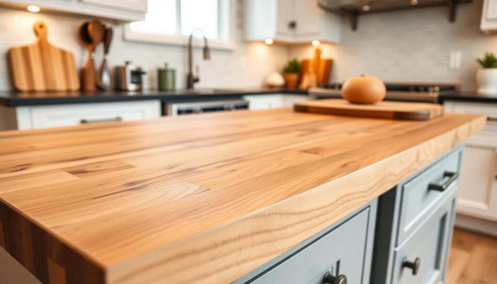 Are butcher block countertops durable enough for everyday kitchen use?