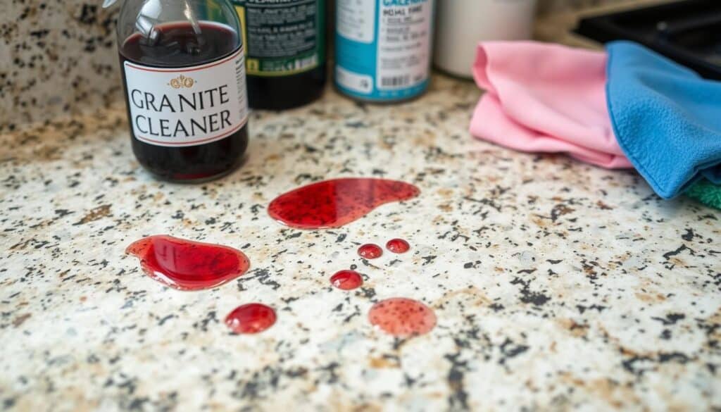 dealing with stains on granite - How Do I Clean And Care For Granite Gountertops?