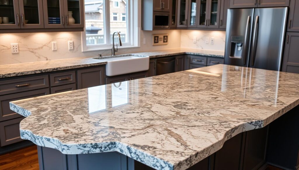 Can countertops be customized for specific sizes and shapes?