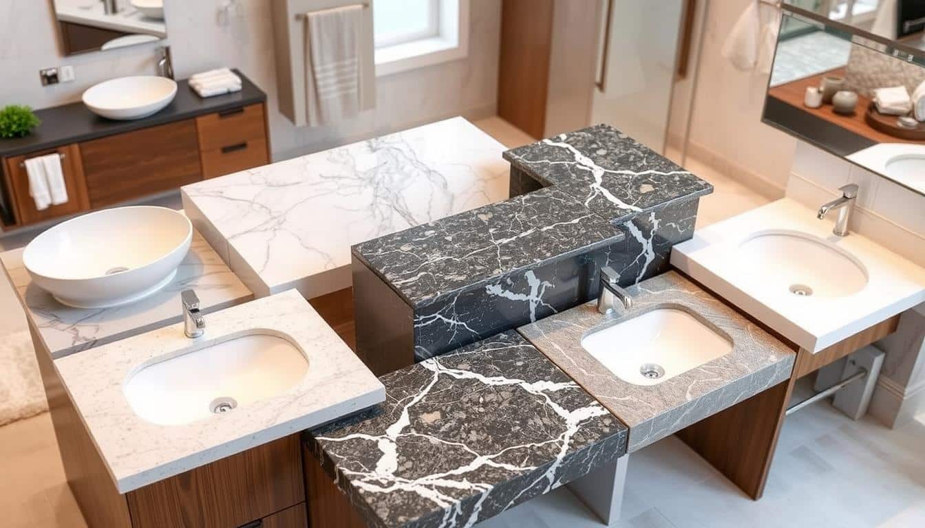 How Do I Choose The Right Countertop Material For My Vanity?
