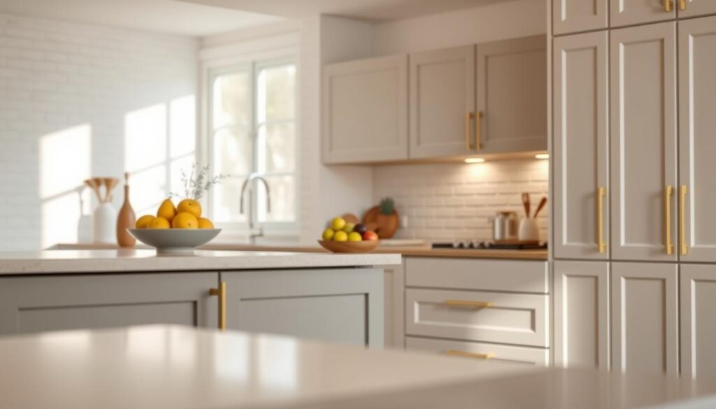 How can I update my kitchen cabinets without replacing them