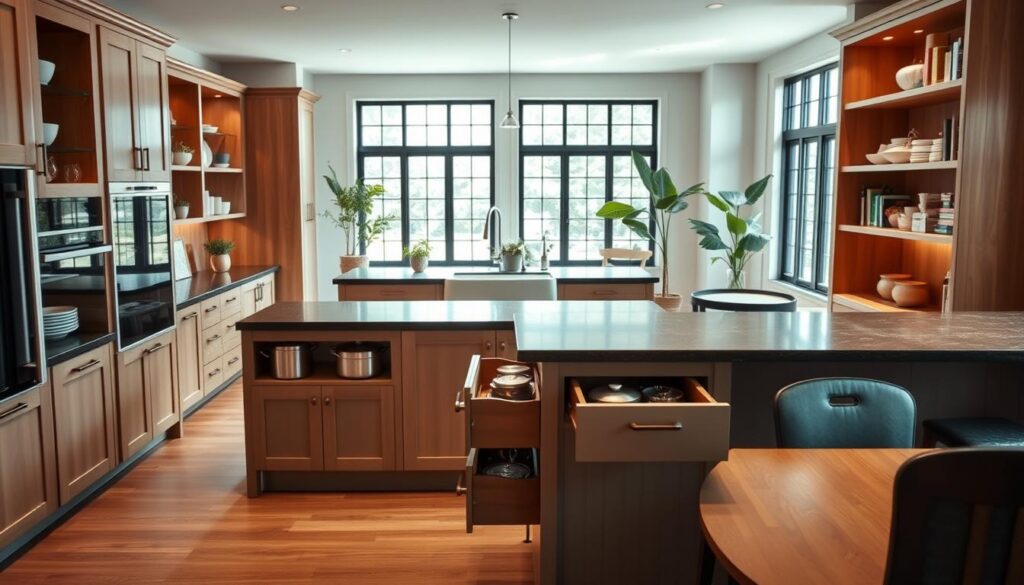 How can I maximize storage and functionality in my kitchen remodel