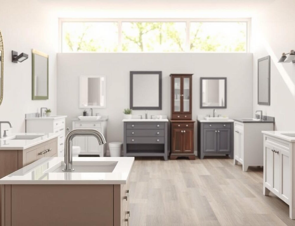 How do I choose the right size vanity for my bathroom
