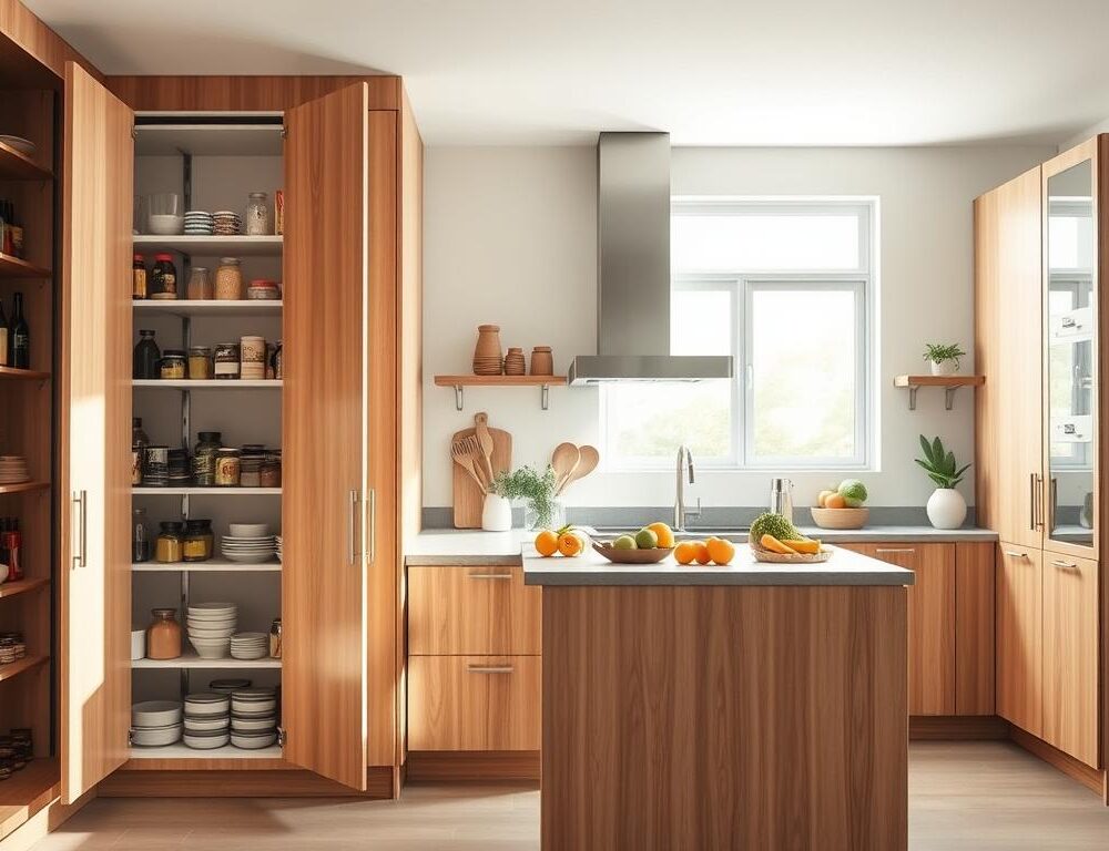 How do I determine the right size for my kitchen pantry cabinet