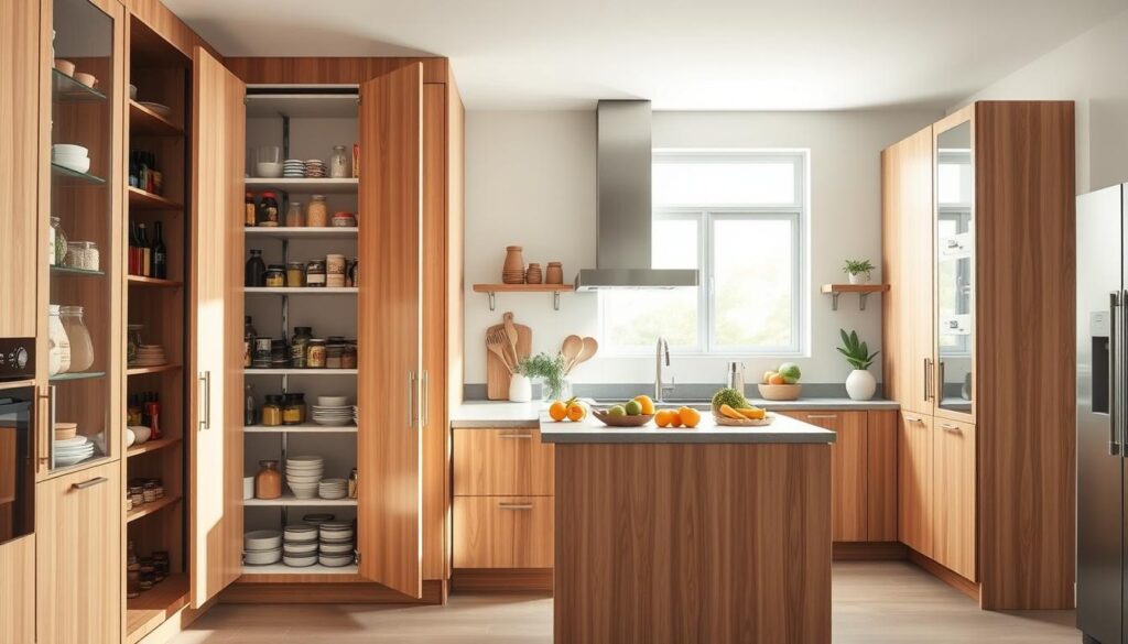 How do I determine the right size for my kitchen pantry cabinet