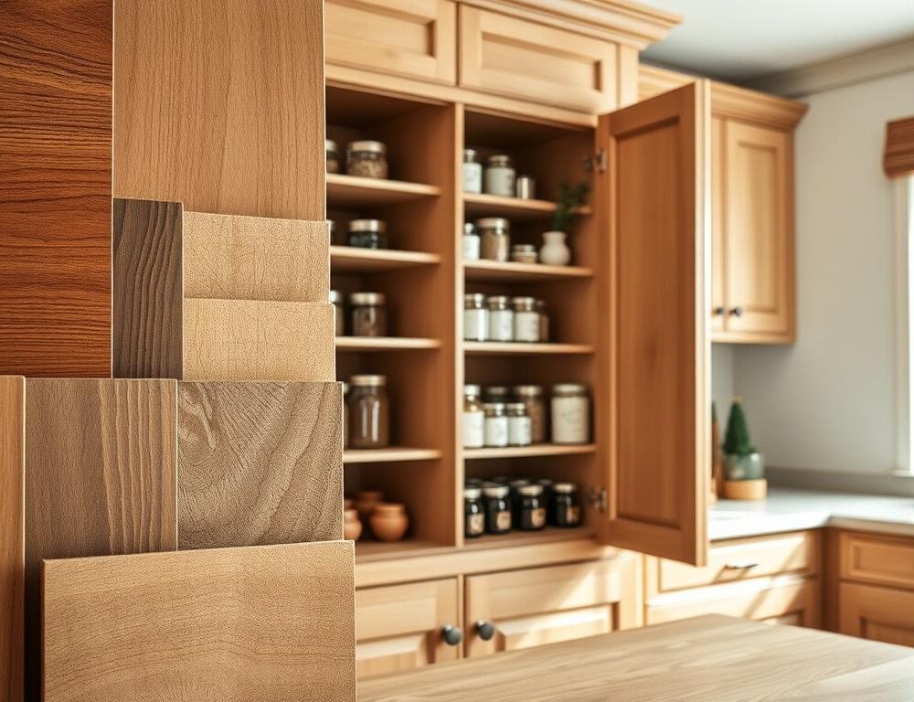 What materials are best for building a durable kitchen pantry cabinet